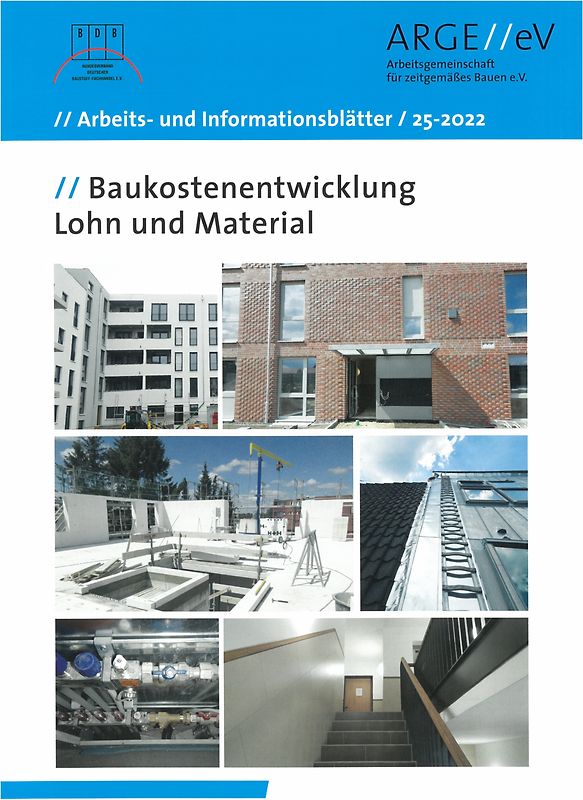 Baukostenentwicklung Lohn und Material