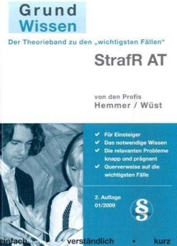 Grundwissen Strafrecht AT