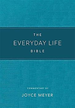 The Everyday Life Bible Teal Leatherluxe(r)
