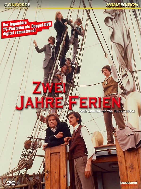Zwei Jahre Ferien (2 DVDs) - Die legendären TV-Vierteiler - Jules Verne DVD