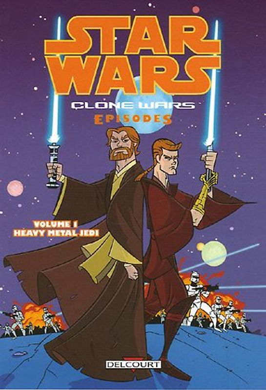 Star Wars The Clone Wars, Tome 1 : Heavy Metal Jedi - Blackman, Haden