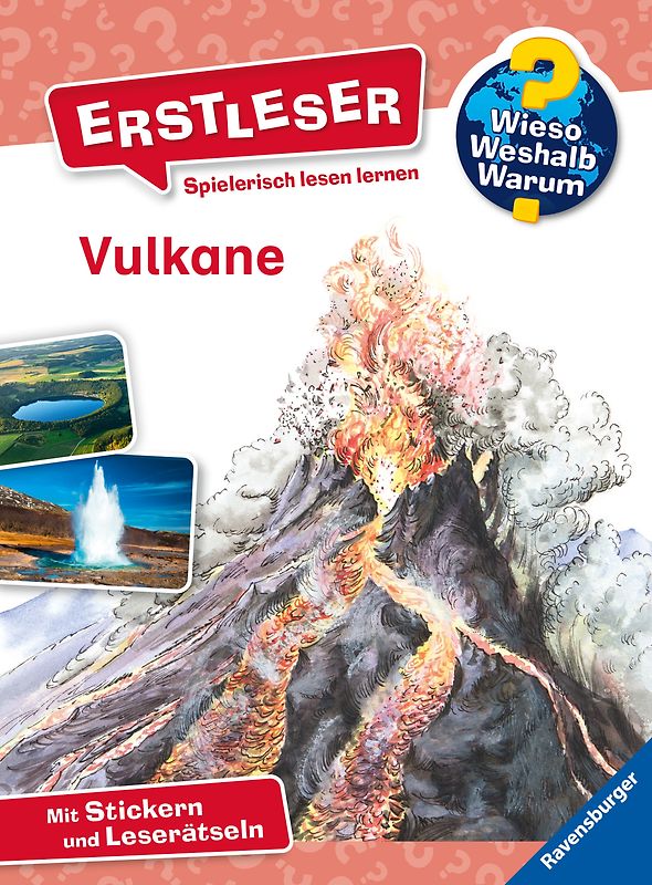 Wieso? Weshalb? Warum? Erstleser, Band 2 - Vulkane