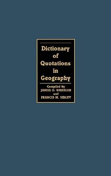 Dictionary of Quotations in Geography