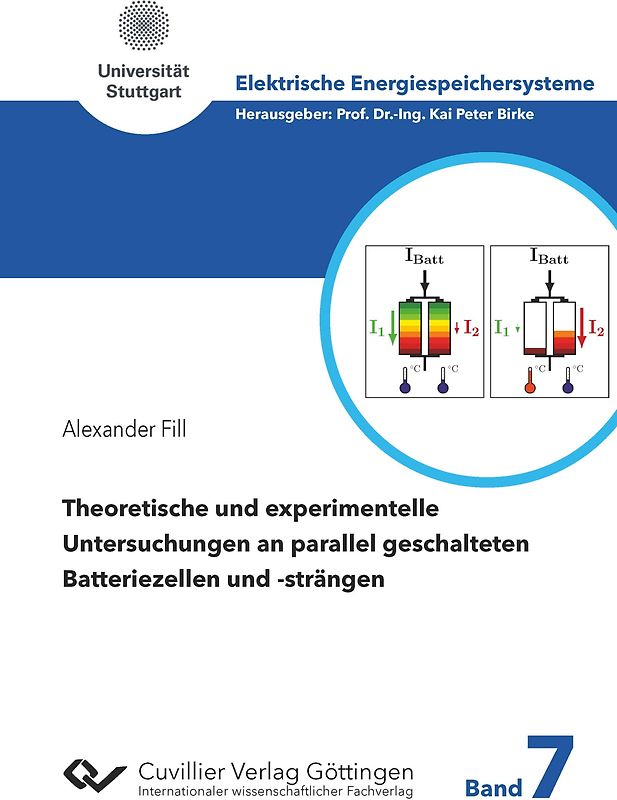 Theoretische und experimentelle Untersuchungen an parallel geschalteten Batteriezellen und -strängen
