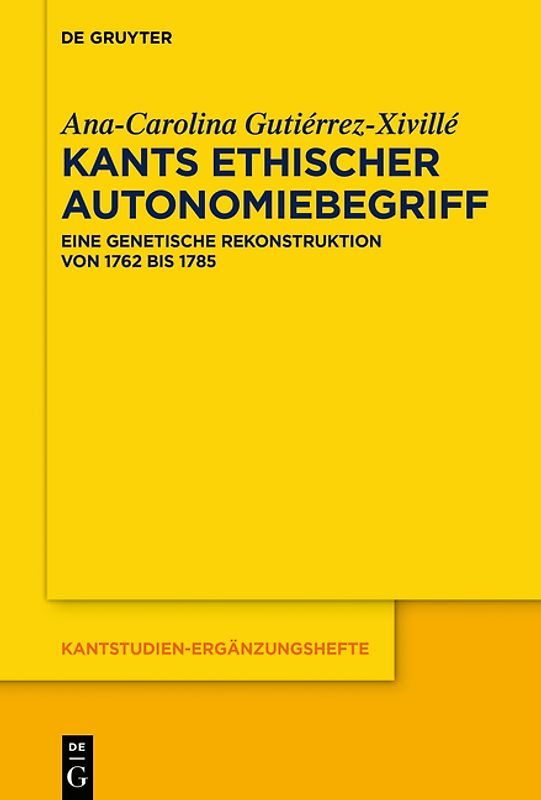 Kants ethischer Autonomiebegriff