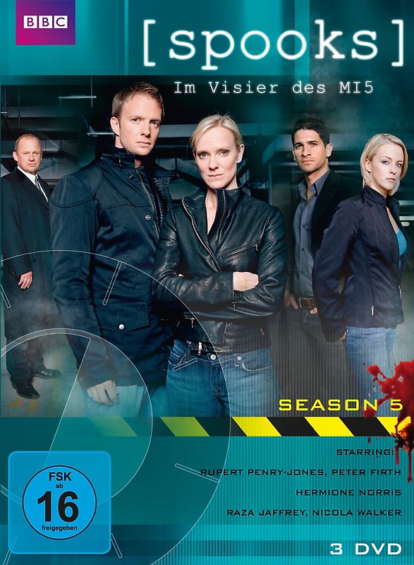 Spooks: Im Visier des MI5 - Season 5 (BBC) [3 DVDs] DVD