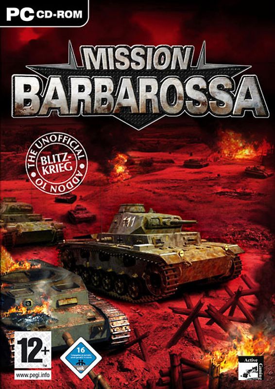 Blitzkrieg AddOn Mission Barbarossa PC Spiele