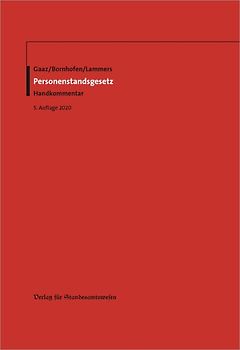 Personenstandsgesetz