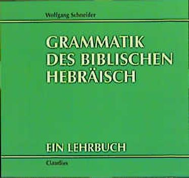 Grammatik des biblischen Hebräisch