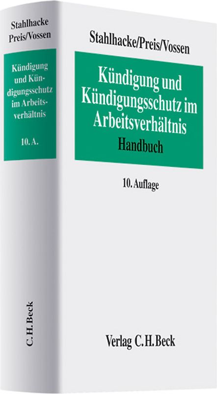 Kündigung und Kündigungsschutz im Arbeitsverhältnis