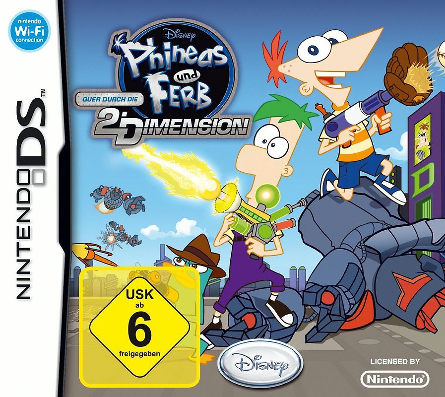 Phineas und Ferb - Quer durch die 2. Dimension [Software Pyramide] Nintendo DS