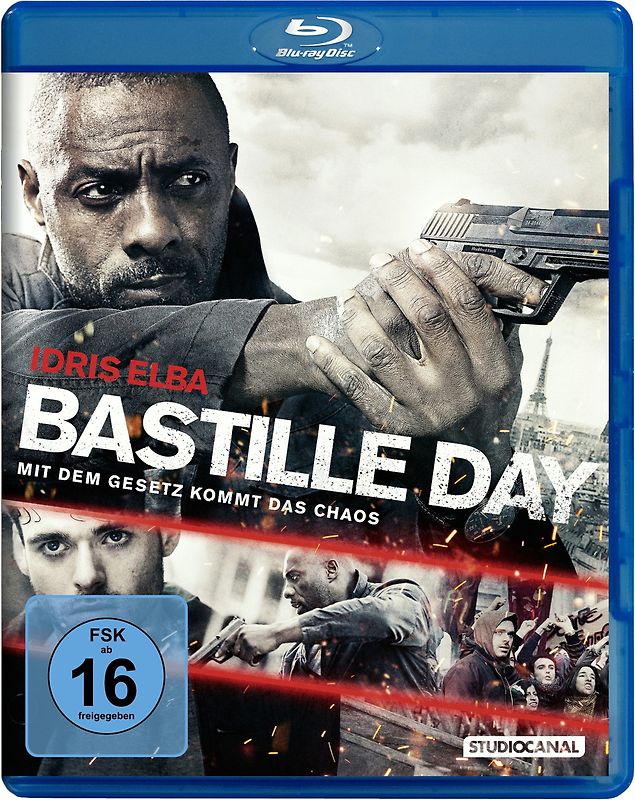 Bastille Day Blu-ray Disc