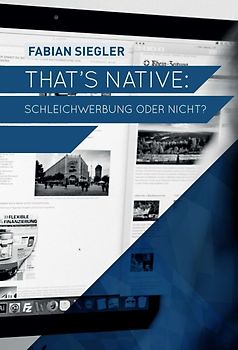 That's native: Schleichwerbung oder nicht?