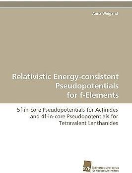 Relativistic Energy-consistent Pseudopotentials for f-Elements