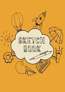 Sketchbook - 300 dotted Pages for Sketch Sketchnote Doodle Drawing- Chalkboard