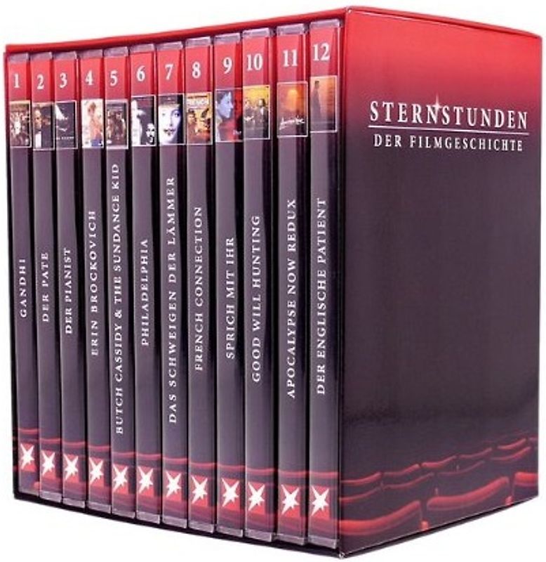 Sternstunden der Filmgeschichte, DVD-Box [12 DVDs] DVD