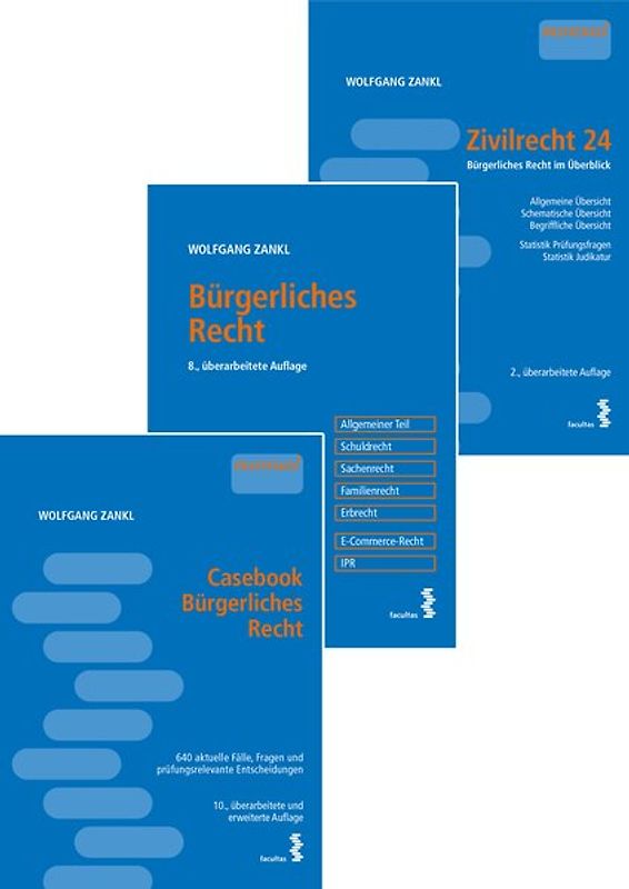 Kombipaket Casebook Bürgerliches Recht, Bürgerliches Recht und Zivilrecht 24