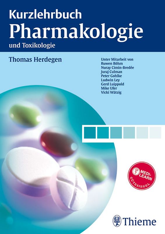Kurzlehrbuch Pharmakologie und Toxikologie