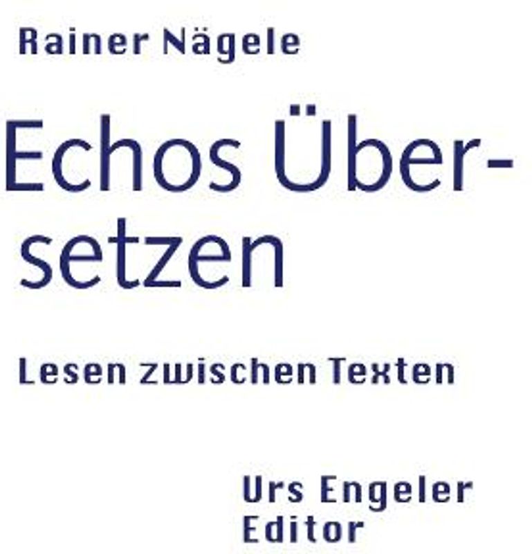 Echos: Über-setzen