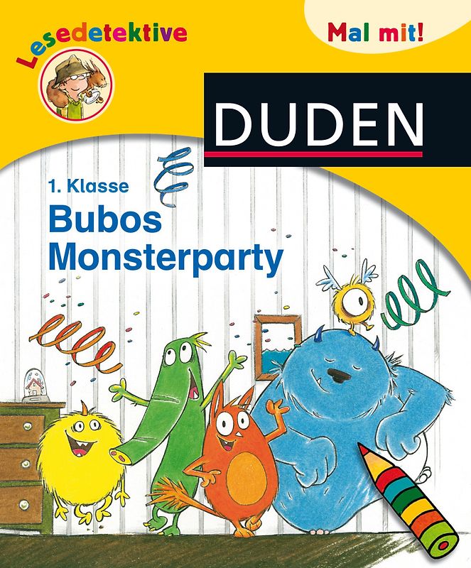 Lesedetektive Mal mit: Bubos Monsterparty, 1. Klasse