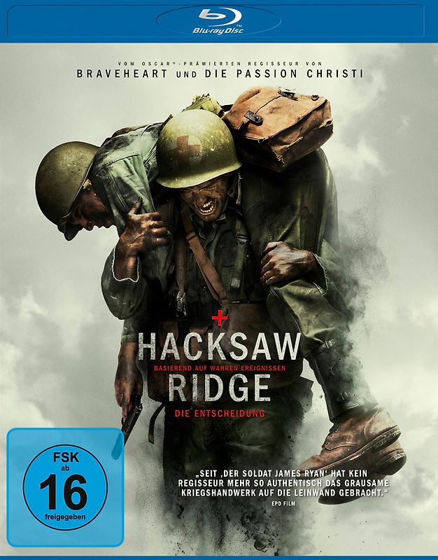 Hacksaw Ridge - Die Entscheidung Blu-ray Disc