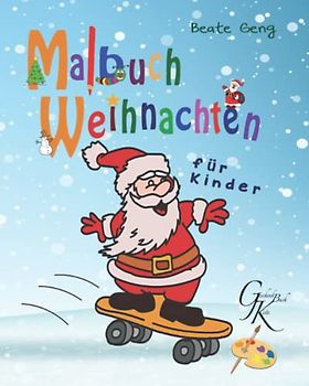 Malbuch Weihnachten: für Kinder