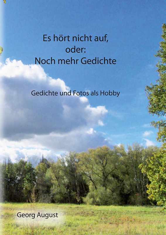 Es hört nicht auf, oder: Noch mehr Gedichte