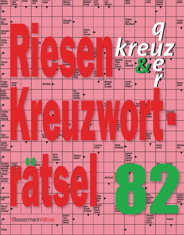 Riesen-Kreuzworträtsel 82 (5 Exemplare à 2,99 €)