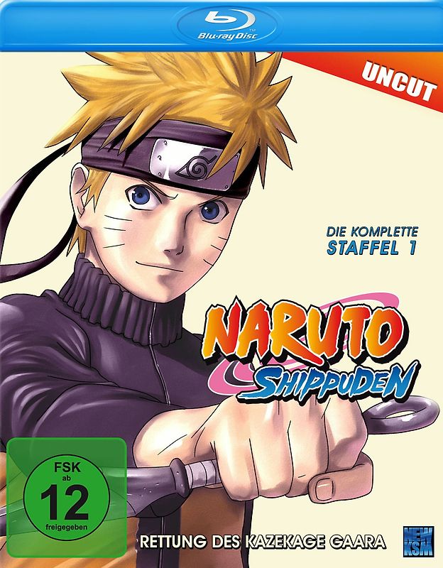 Naruto Shippuden - Die komplette Staffel 1 Blu-ray Disc