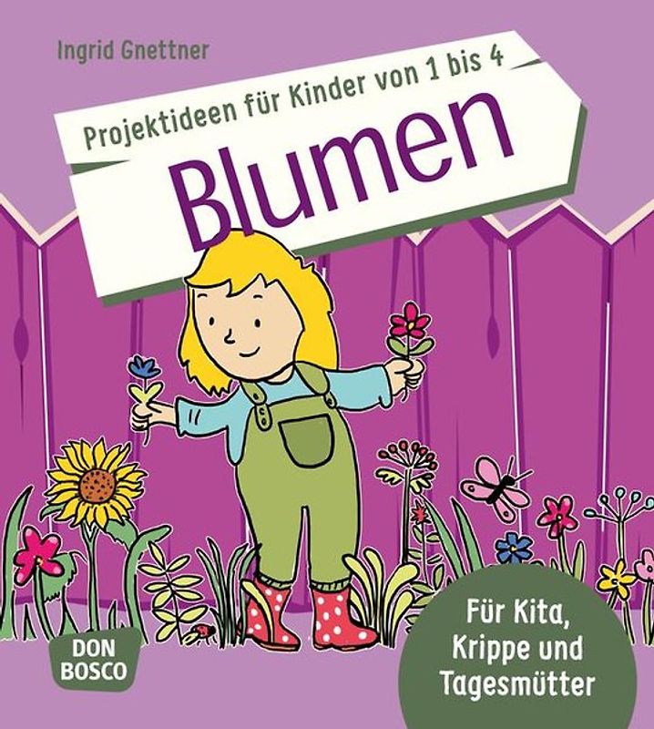 Projektideen für Kinder von 1 bis 4: Blumen