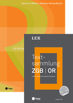 Spezialangebot «Textsammlung ZGB | OR» und «Recht»