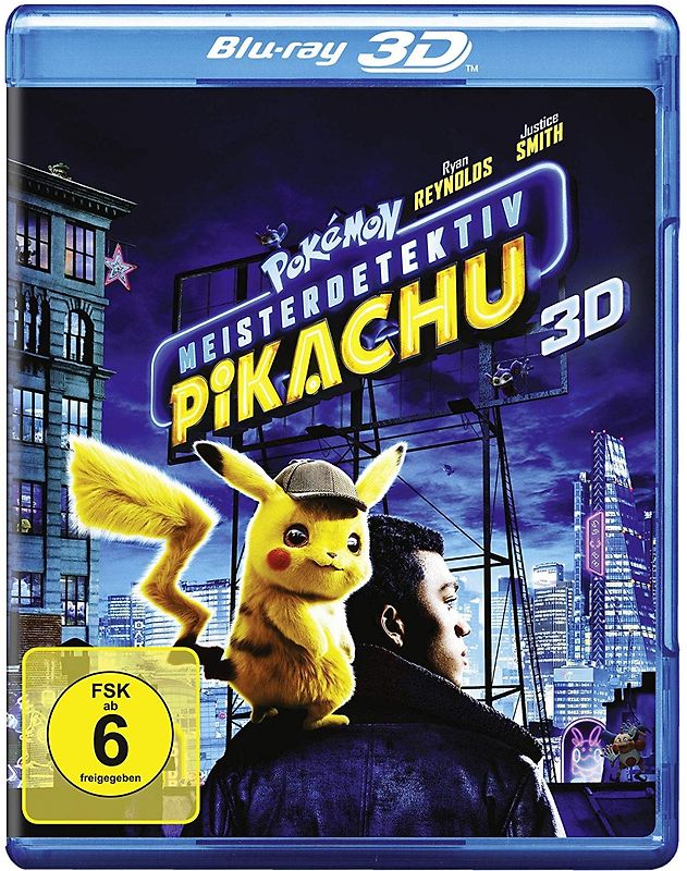 Pokémon Meisterdetektiv Pikachu 3D 3D Blu-ray Disc