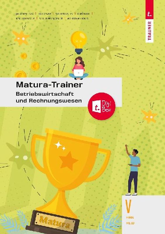 Matura-Trainer Betriebswirtschaft und Rechnungswesen V HAK/HLW + TRAUNER-DigiBox