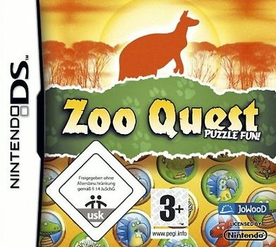 Australia Zoo Quest - Puzzle Fun! Nintendo DS