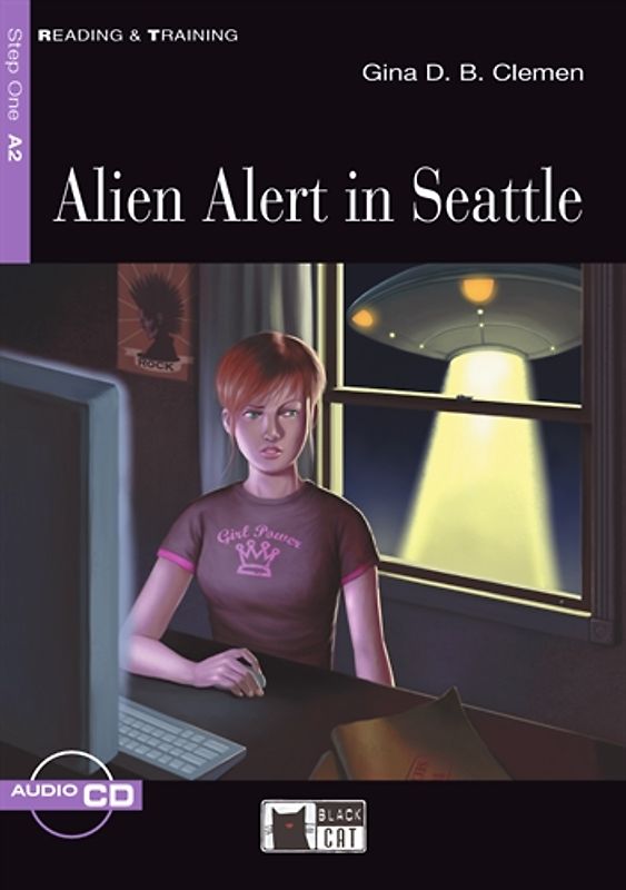 Alien Alert in Seattle - Buch mit Audio-CD