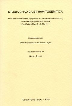 Studia Chadica et Hamitosemitica