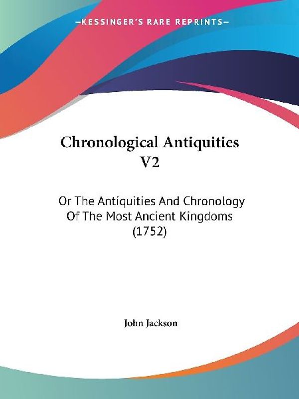 Chronological Antiquities V2