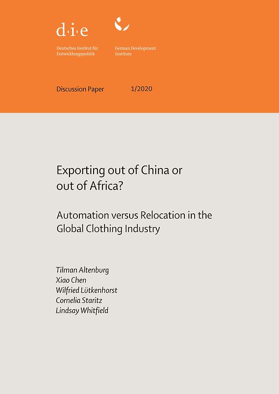 Exporting out of China or out of Africa?