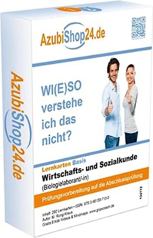 Lernkarten Wirtschafts- und Sozialkunde Biologielaborant Prüfungsvorbereitung Wiso Prüfung: Wiso Prüfungsvorbereitung Wirtschafts- und Sozialkunde Prüfung