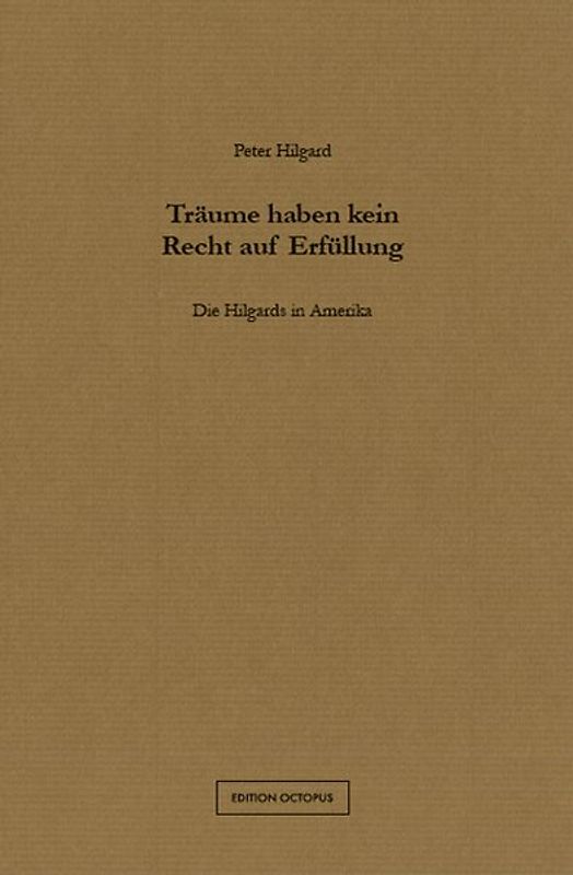 Träume haben kein Recht auf Erfüllung