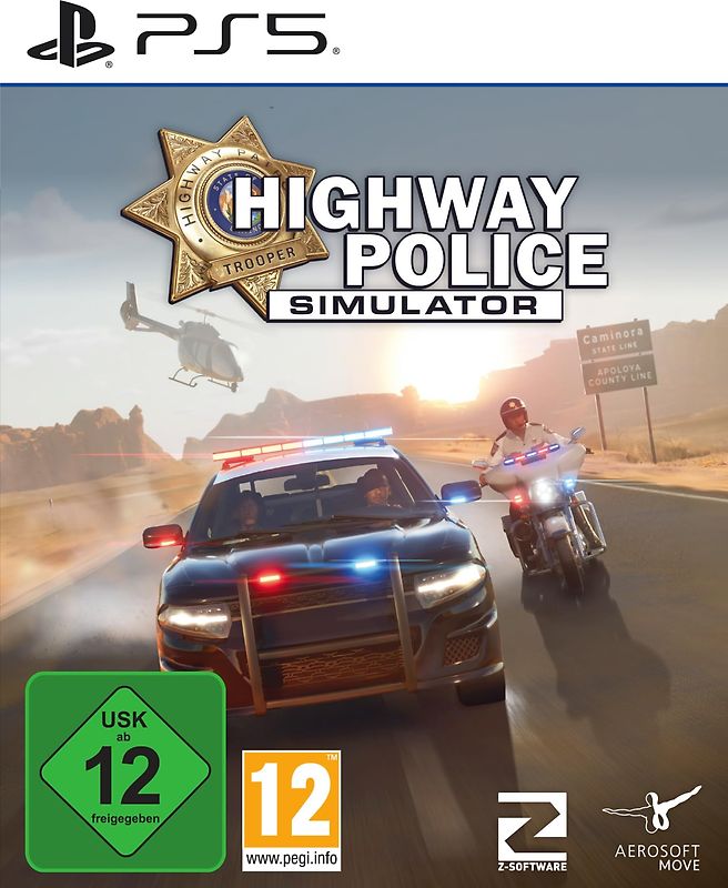 Aerosoft GmbH Highway Police Simulator - [Playstation 5] Videospiele