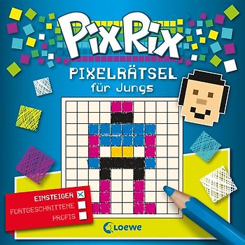 Pix Rix: Pixelrätsel für Jungs