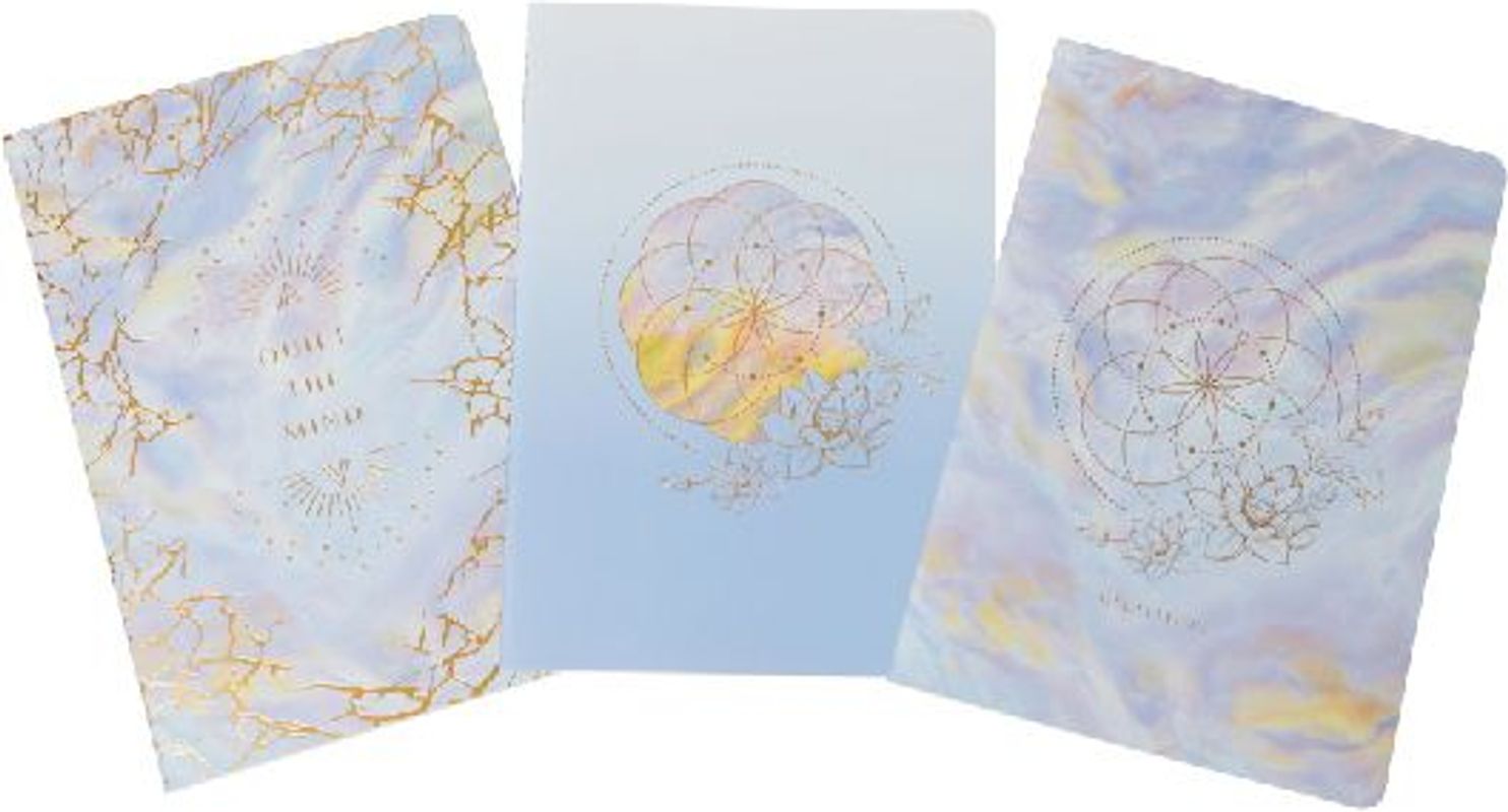 Meditation Sewn Notebook Collection (Set of 3)