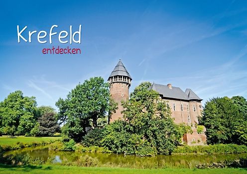 Krefeld entdecken (Tischaufsteller DIN A5 quer)