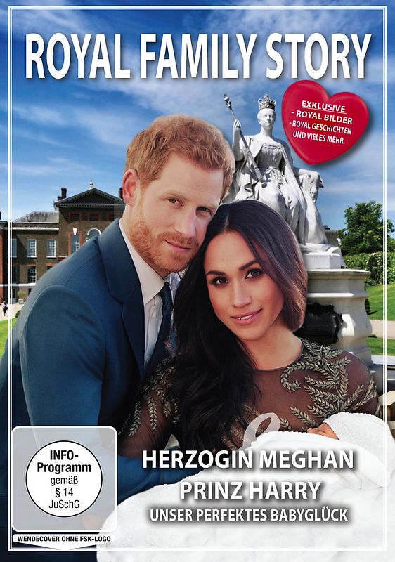 Royal Family Story - Herzogin Meghan Prinz Harry - Unser perfektes Babyglück DVD