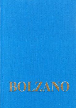 Bernard Bolzano Gesamtausgabe / Reihe I: Schriften. Band 8,3: Lehrbuch der Religionswissenschaft. Dritter Teil. §§ 167-234