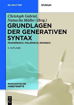 Grundlagen der generativen Syntax