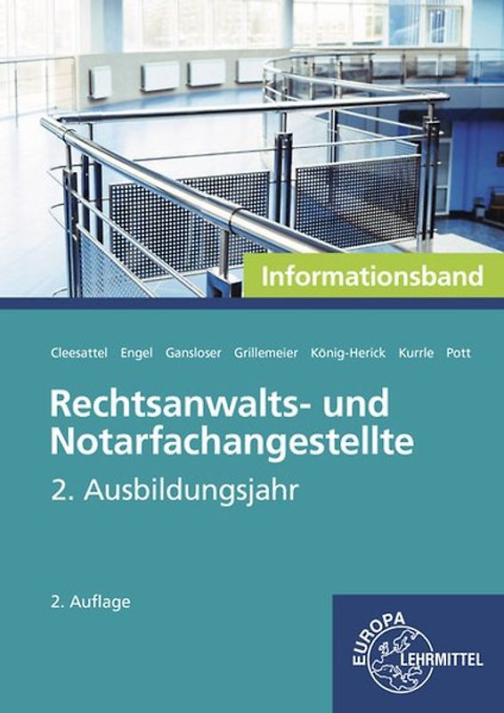 Rechtsanwalts- und Notarfachangestellte, Informationsband