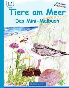 Tiere am Meer - Das Mini-Malbuch (Kleinste Entdecker)