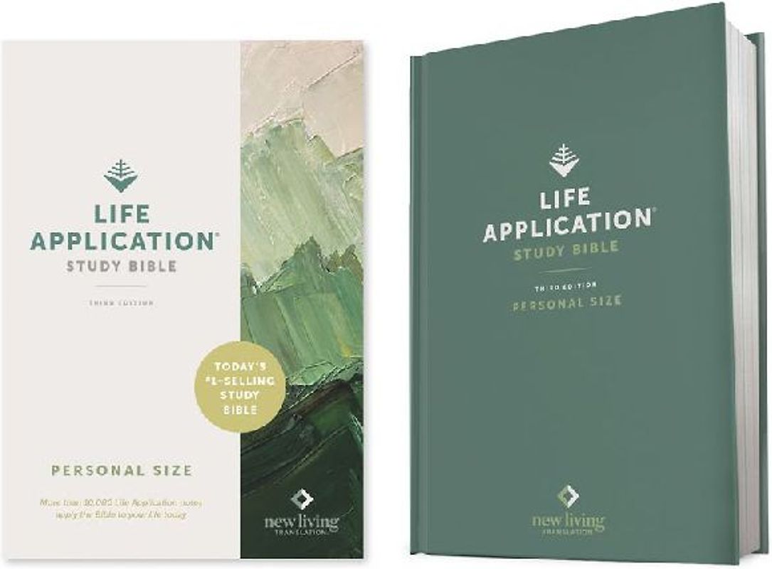 NLT Life Application Study Bible, Third Edition, Personal Size (Hardcover, Red Letter)